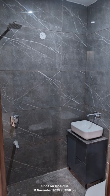 Bathroom in 3 BHK Apartment at Dhakoli – for Sale