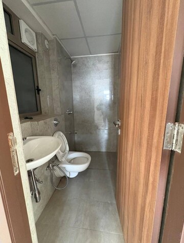 Bathroom in 2 BHK Apartment at Sheth Irene, Malad West – for Rent