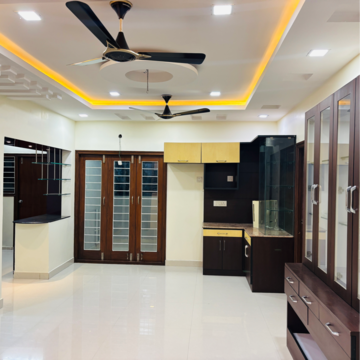 Living Room in 3 BHK Builder Floor at Madhapur – for Rent