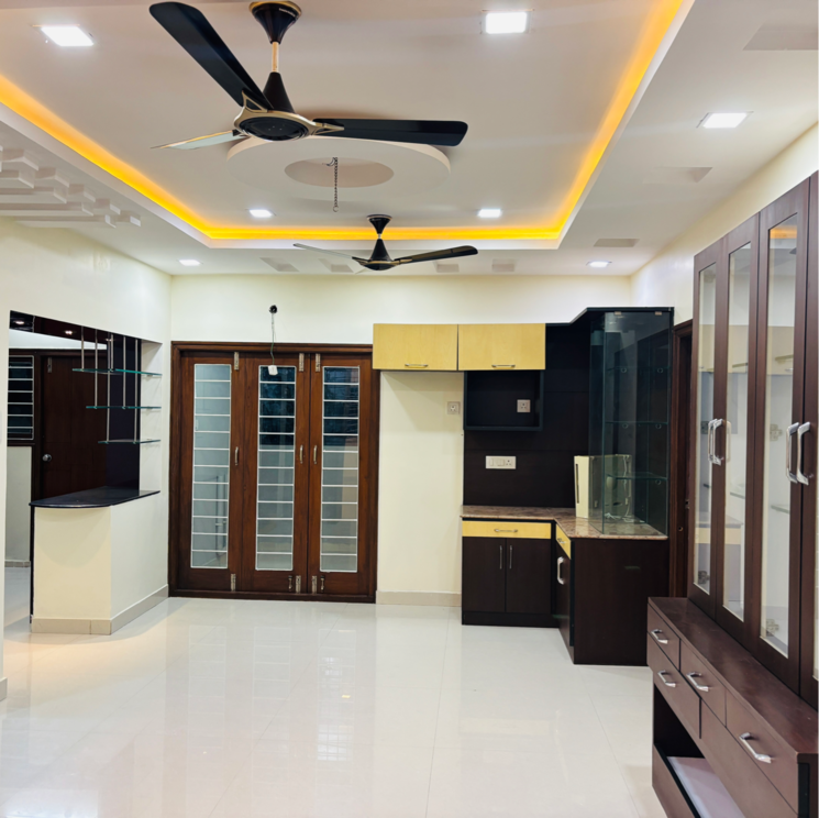 Living Room, madhapur 3 Bedroom 1850 Sq.Ft. Builder Floor In Madhapur Hyderabad 9441349