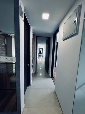 Building Lobby in 3 BHK Apartment at Lodha Aurum, Kanjurmarg East – for Sale