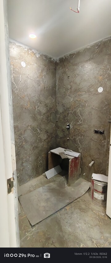 Bathroom in 4 BHK Builder Floor at Srishti Greenfield Homes, Green Fields Colony – for Sale