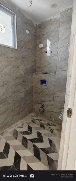 Bathroom in 4 BHK Builder Floor at Srishti Greenfield Homes, Green Fields Colony – for Sale