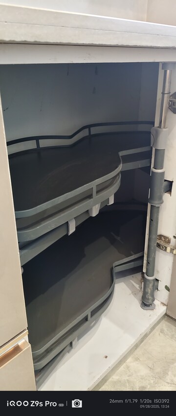 Staircase in 4 BHK Builder Floor at Srishti Greenfield Homes, Green Fields Colony – for Sale