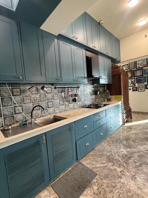 Kitchen in 2 BHK Apartment at Sheth Beaumonte, Sion East – for Rent