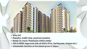 2 BHK Apartment – Exterior View View at Ravi Surya Residency, Gandhi Path - for Sale