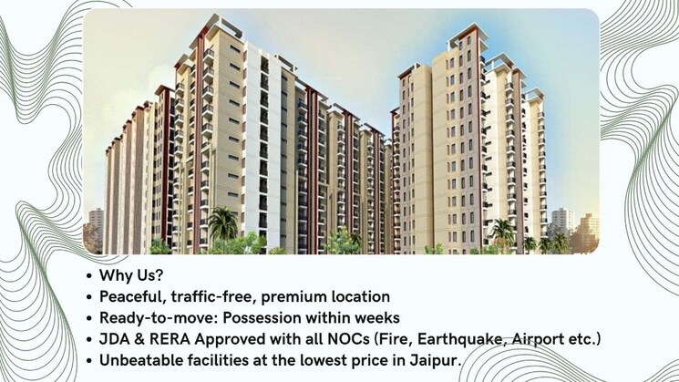 Exterior View, ravi-surya-residency 2 Bedroom 596 Sq.Ft. Apartment In Gandhi Path Jaipur 9440323