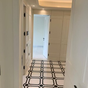 Staircase in 4 BHK Builder Floor at Anand Niketan – for Sale