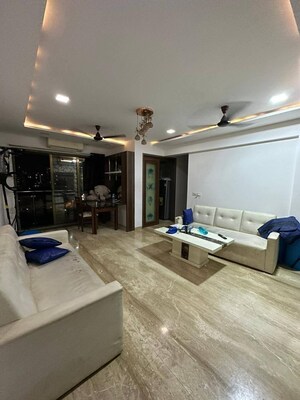 Living Room in 2 BHK Apartment at Lotus Lotus Link Square, Malad West – for Sale