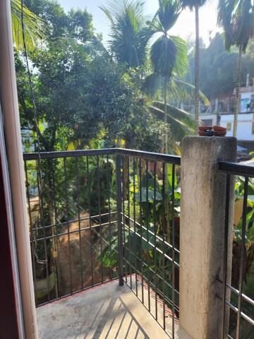 Balcony in 1 BHK Villa at Borbari – for Rent