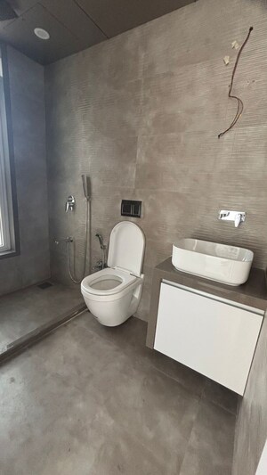 Bathroom in 4 BHK Apartment at USD Finessia, Bandra West – for Rent