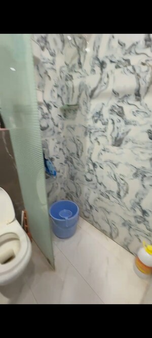 Bathroom in 1 BHK Builder Floor at Soho Awas Apartments, Gyan Khand I – for Rent