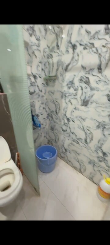 Bathroom in 1 BHK Builder Floor at Soho Awas Apartments, Gyan Khand I – for Rent