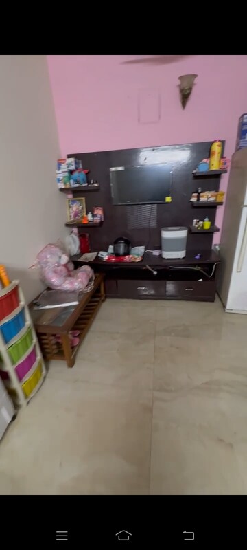 Living Room in 1 BHK Builder Floor at Soho Awas Apartments, Gyan Khand I – for Rent