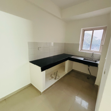Kitchen in 2 BHK Builder Floor at Sare Springview Floors, Lal Kuan – for Rent