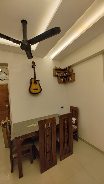 Living Room in 1 BHK Apartment at Raj Florenza, Mira Road East – for Rent