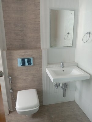 Bathroom in 3 BHK Apartment at Mantri Pinnacle, Hulimavu – for Rent