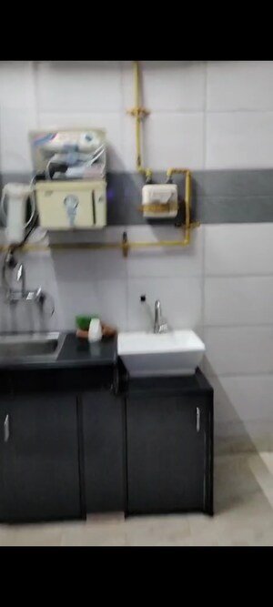 Kitchen in 3 BHK Apartment at Shipra Suncity, Vaibhav Khand – for Rent