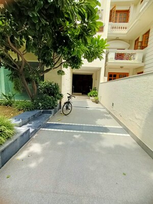 Balcony in 2 BHK Builder Floor at East Of Kailash – for Rent