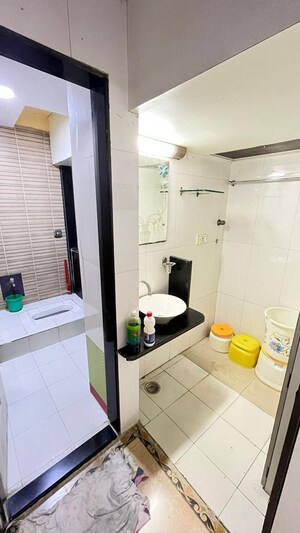 Attached Bathroom in 1 BHK Apartment at Kopar Khairane – for Sale