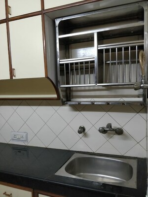 Balcony in 3 BHK Builder Floor at Sant Nagar – for Rent