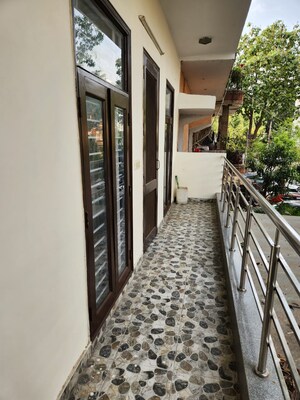 Balcony in 2 BHK Builder Floor at East Of Kailash – for Rent