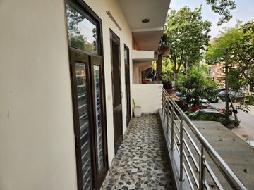 Balcony in 2 BHK Builder Floor at East Of Kailash – for Rent