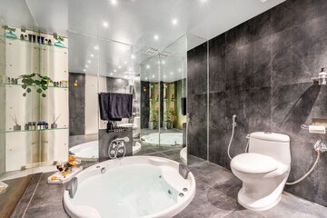 Bathroom in 4 BHK Villa at Sycon Horamavu, Horamavu – for Rent