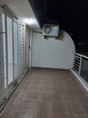 Balcony in 3 BHK Apartment at Sarsan Nancy Hillview, Baner – for Rent