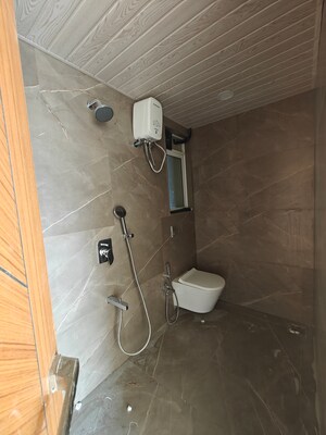 Bathroom in 3.5 BHK Apartment at Moreshwar 19 East, Nerul – for Rent