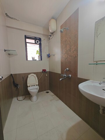Bathroom in 3 BHK Apartment at Tulsi Sagar, Nerul – for Sale