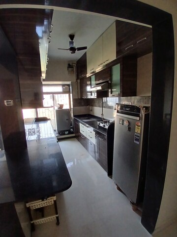 Kitchen in 2 BHK Apartment at Mantri Park, Goregaon East – for Rent