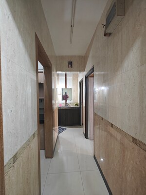 Building Lobby in 2 BHK Apartment at Soham Apartments Seawoods, Seawoods – for Rent