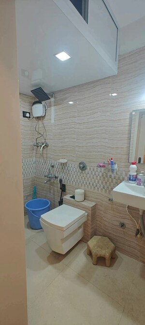 Bathroom in 2 BHK Apartment at Poonam Palash, Nalasopara West – for Sale
