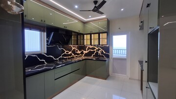 Kitchen in 3 BHK Apartment at Rajapushpa Provincia, Narsingi – for Rent