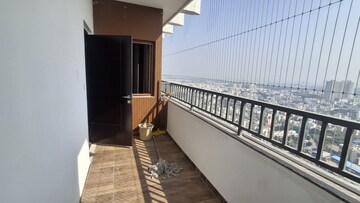 Balcony in 3 BHK Apartment at Rajapushpa Provincia, Narsingi – for Rent