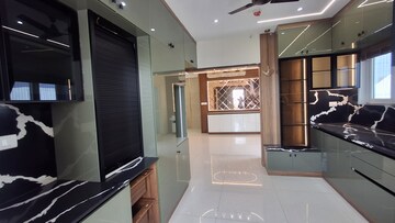 Kitchen in 3 BHK Apartment at Rajapushpa Provincia, Narsingi – for Rent