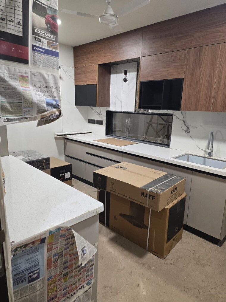 Kitchen, anand niketan 3 Bedroom 400 Sq.Yd. Builder Floor In Anand Niketan Delhi 9441936