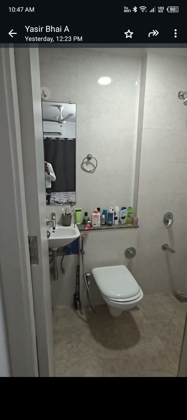 Bathroom, sheth-vasant-oasis 1 Bedroom 472 Sq.Ft. Apartment In Andheri East Mumbai 9442212