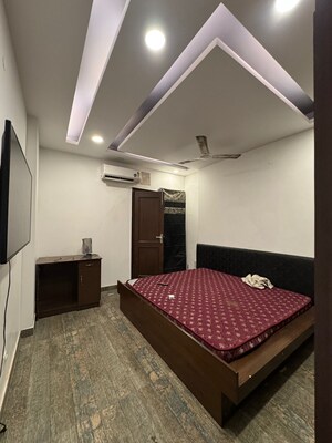Bedroom in 3 BHK Builder Floor at Shivalik Colony – for Rent
