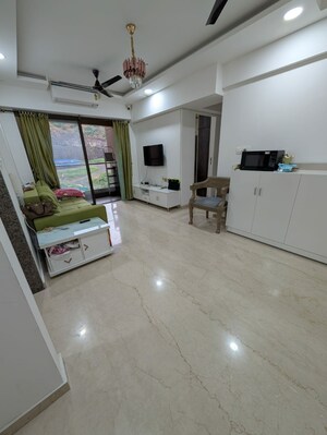 Living Room in 2 BHK Apartment at Kanakia Silicon Valley, Powai – for Rent