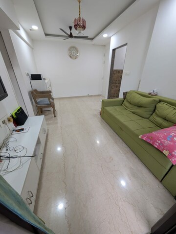 Living Room in 2 BHK Apartment at Kanakia Silicon Valley, Powai – for Rent
