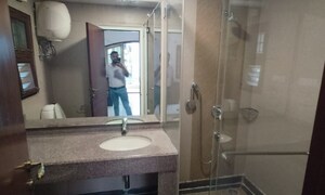 Bathroom in 3 BHK Apartment at Vitrose Elanza, Halasuru – for Sale