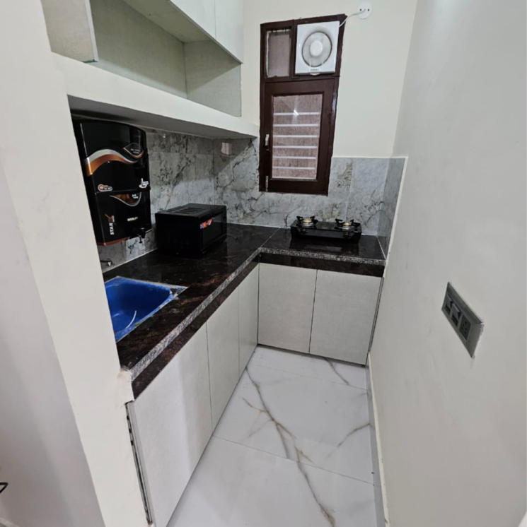 Kitchen, chattarpur 2 Bedroom 500 Sq.Ft. Builder Floor In Chattarpur Delhi 9442174