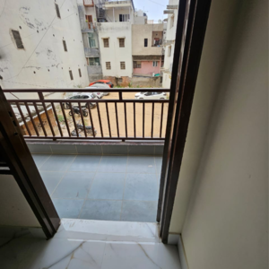 Balcony in 2 BHK Builder Floor at Chattarpur – for Rent