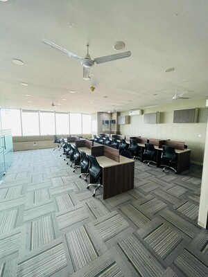 Team Area in  Office Space at Bharti Astra Towers, New Town – for Sale