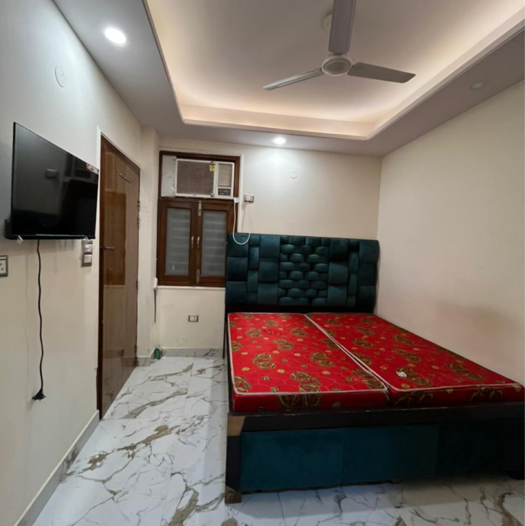 Bedroom, chattarpur 1 Bedroom 500 Sq.Ft. Builder Floor In Chattarpur Delhi 9442217