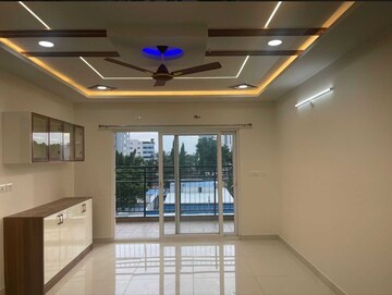 Living Room in 3 BHK Apartment at Prestige Tranquil, Kokapet – for Rent