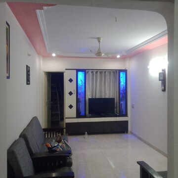 Living Room in 1 BHK Apartment at Dwarkadheesh Residency, Pimple Saudagar – for Rent