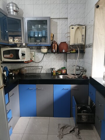 Kitchen in 1 BHK Apartment at Om Krishna CHS, Dahisar East – for Rent